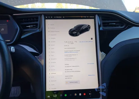 2018 Tesla Model S 100D/75D/P100D из США, поврежденный, VIN 5YJSA1E29JF281563